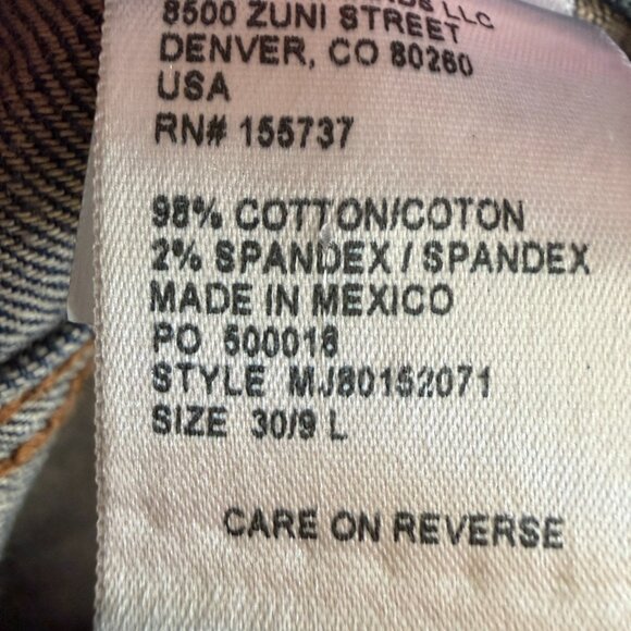 Cinch Jenna Relaxed Fit Boot Cut Jeans Size 30 - Picture 7 of 13